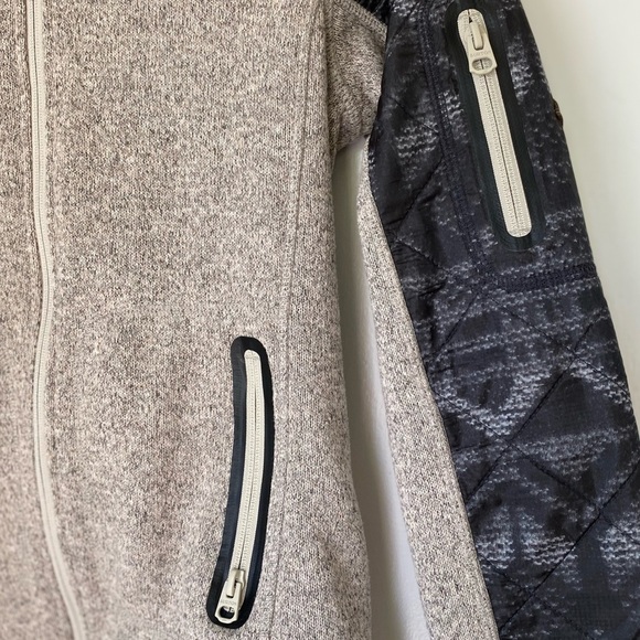 burton Dryride Pierce Fleece with Zip away Hood Womens Size XS Mid Layer - Picture 7 of 8